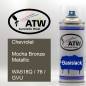 Preview: Chevrolet, Mocha Bronze Metallic, WA518Q / 76 / GVU: 400ml Sprühdose, von ATW Autoteile West.